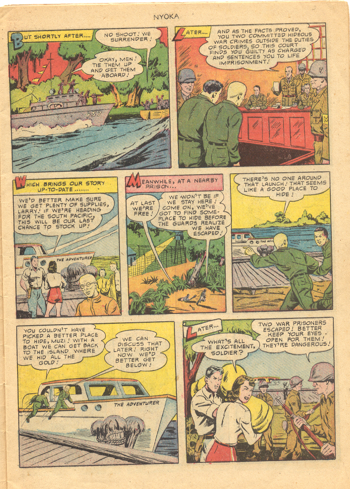 Read online Nyoka the Jungle Girl (1945) comic -  Issue #52 - 5
