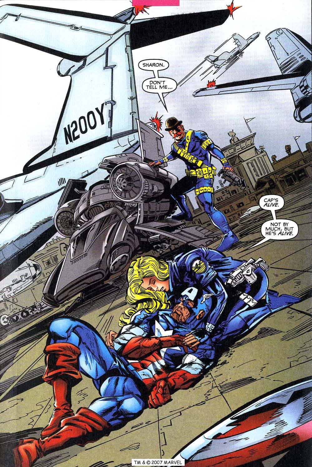 Read online Captain America (1998) comic -  Issue #35b - 19