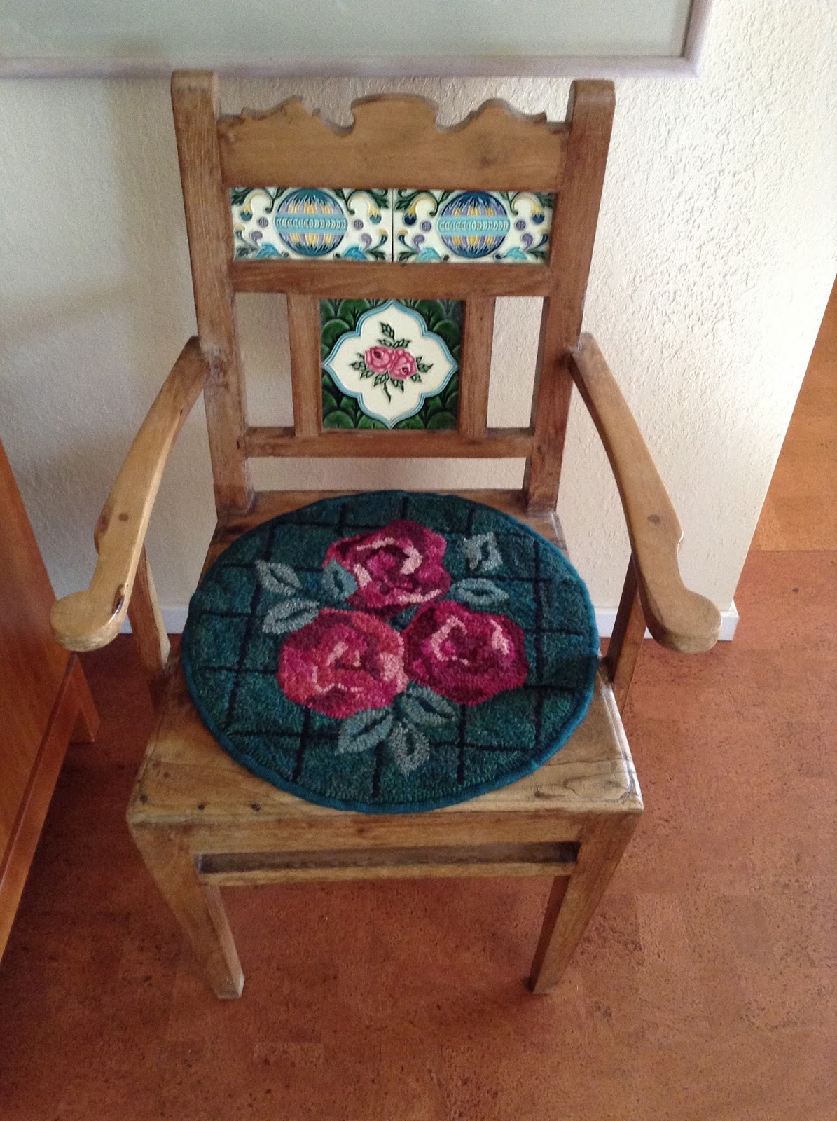 Rug Hooking with Monika Jones Chair Pads