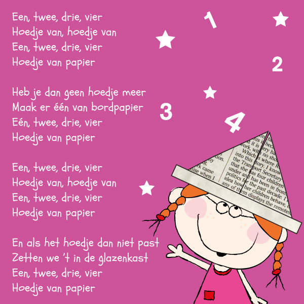 Treble Omleiden Logisch Welkom in de Eendjesklas!: Hoedje van papier...