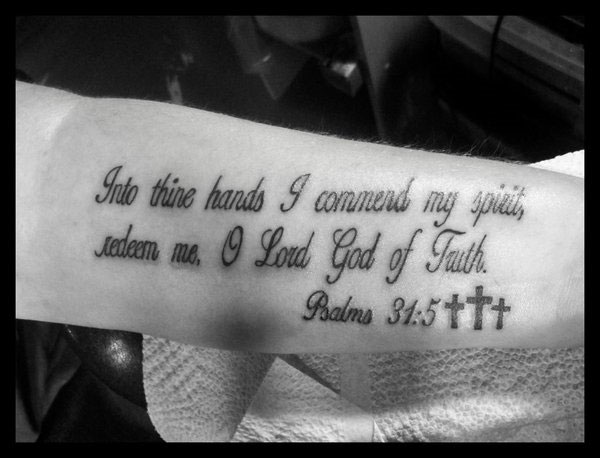 bible quote tattoos