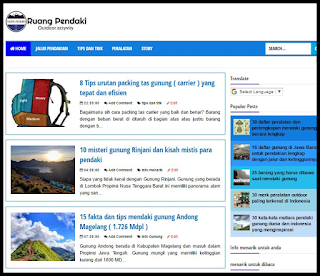 10 blog pendaki gunung terfavorit