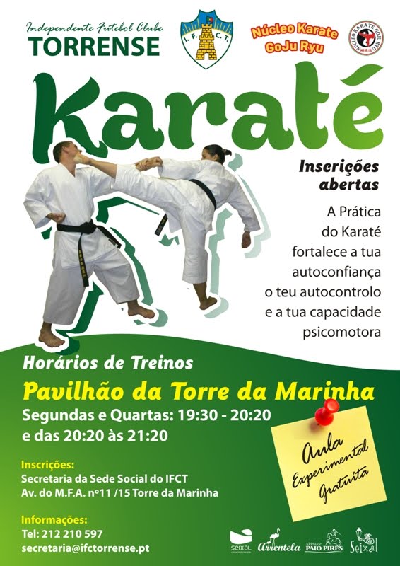 Aulas de Karate e defesa Pessoa IFCTl