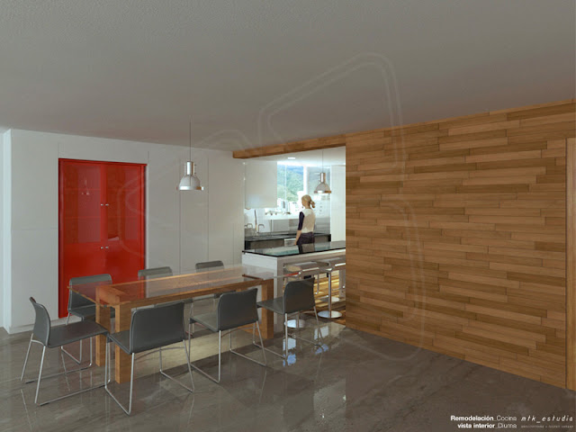 MTK ESTUDIO: Remodelación Cocina y Área Comedor - Apto 81, Caracas