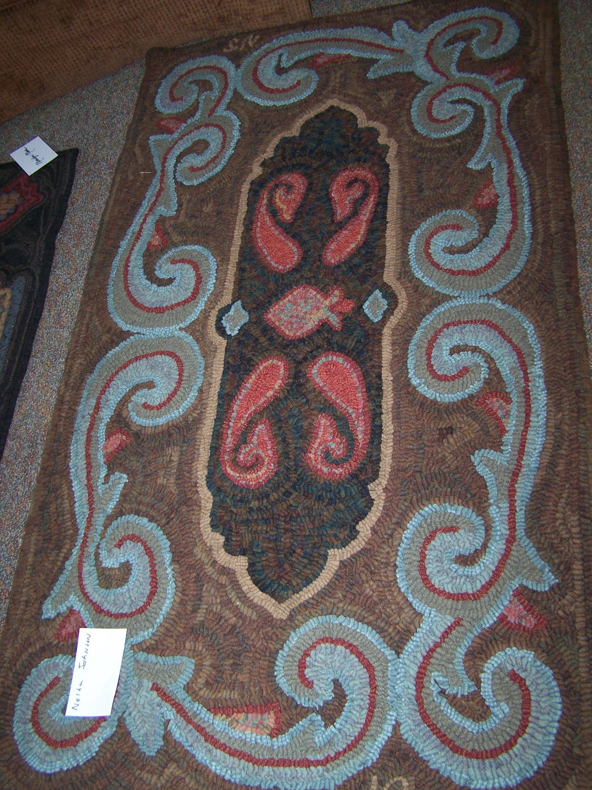 Arkansas Rug Hooking More Rugs from NWA Hookin and Rug Show...