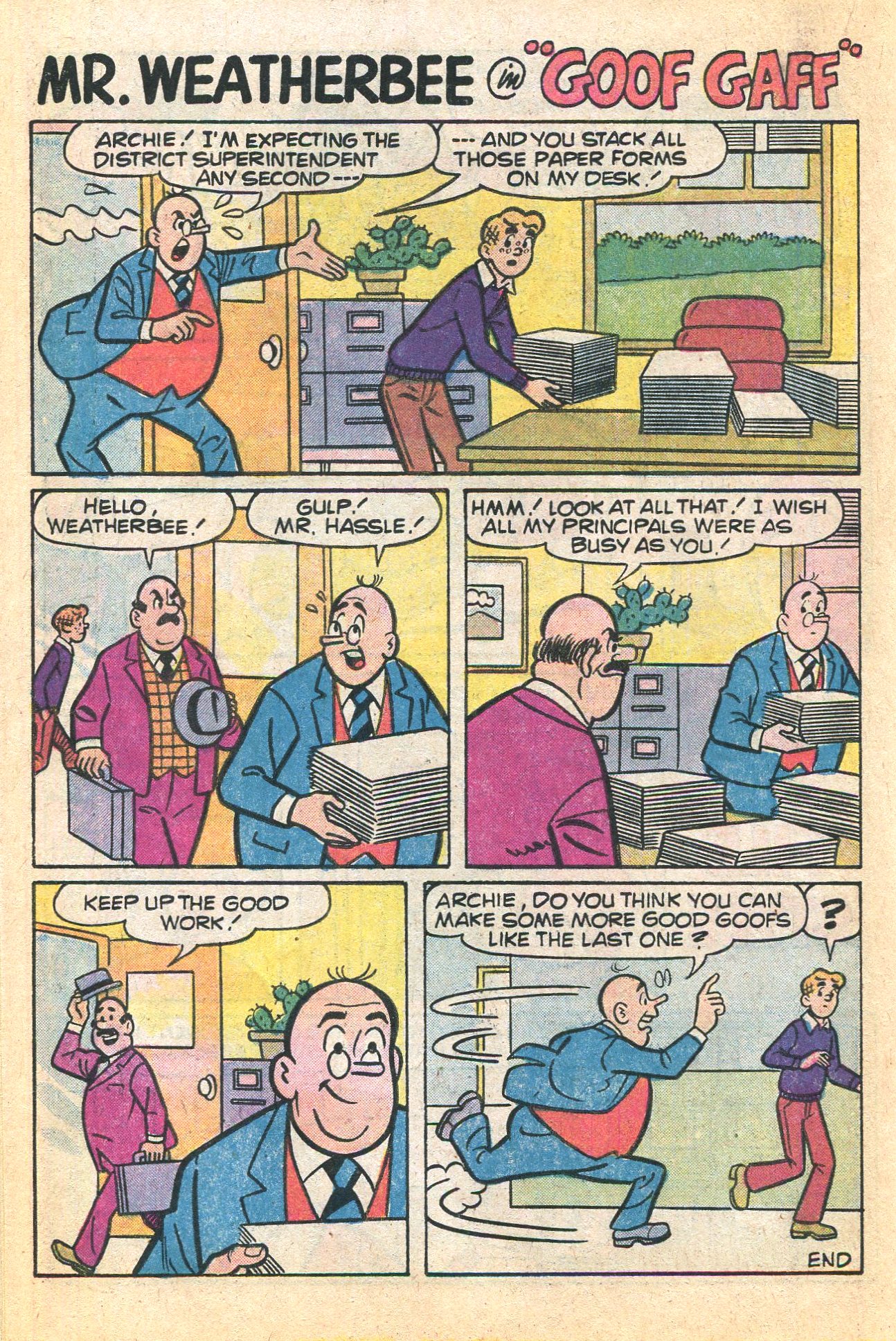 Read online Archie's Joke Book Magazine comic -  Issue #244 - 18