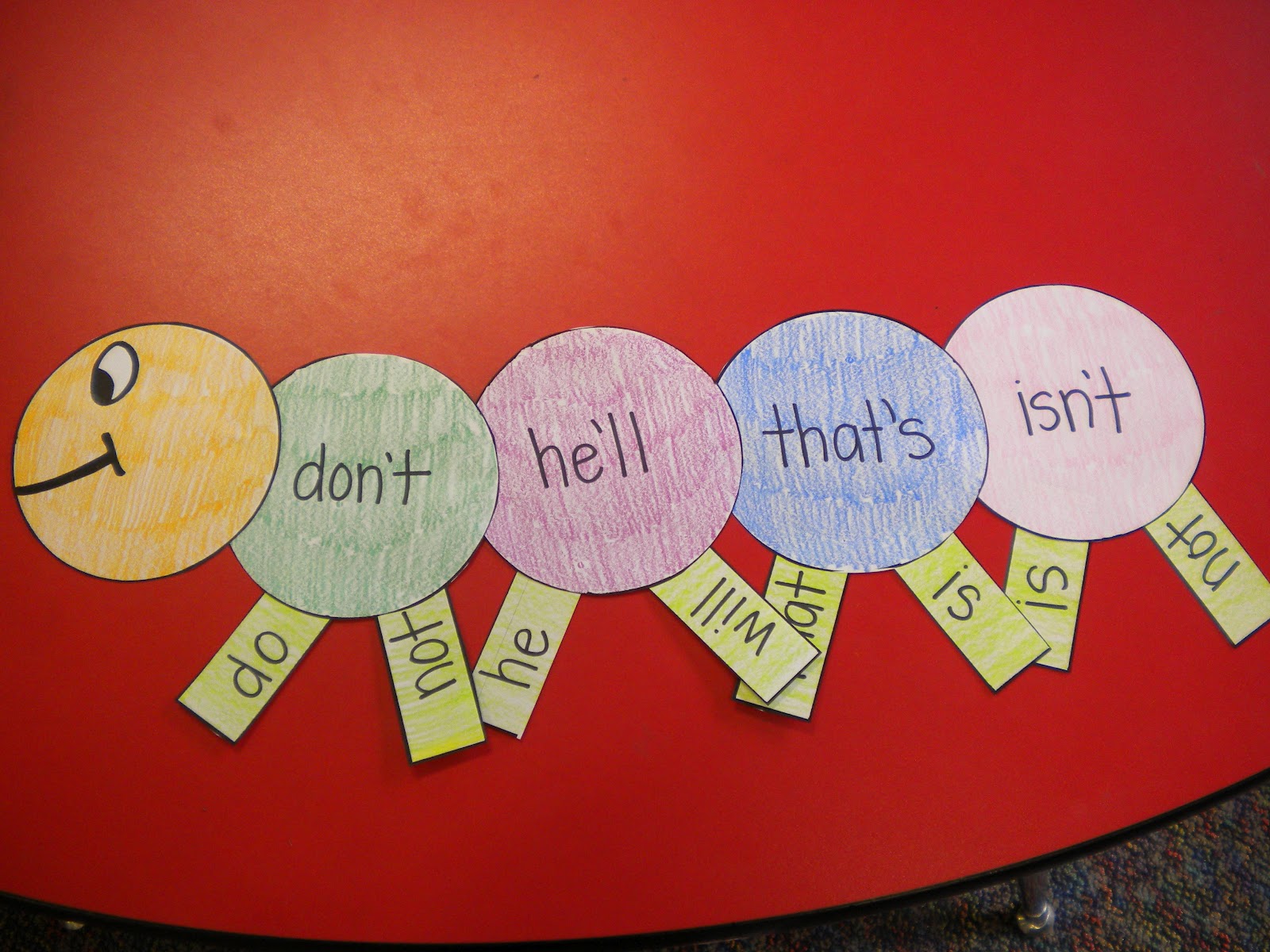 Adventures of First Grade: Fractions and Contractions