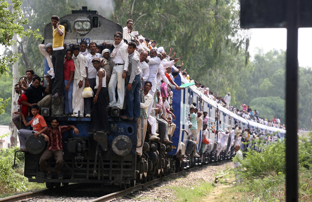 Железная дорога Индии (14 фото)