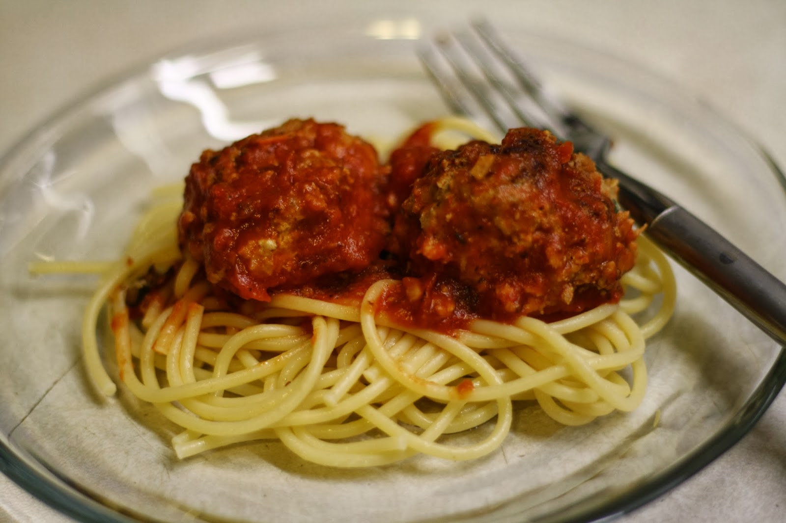 Kisses for Lily Belle Spaghetti and Turkey Meatballs a al Jessica Alba