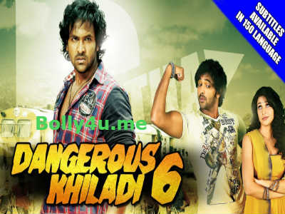 Dangerous Khiladi 6 HDRip 950MB Hindi Dubbed 720p Watch Online Full Movie Download bolly4u