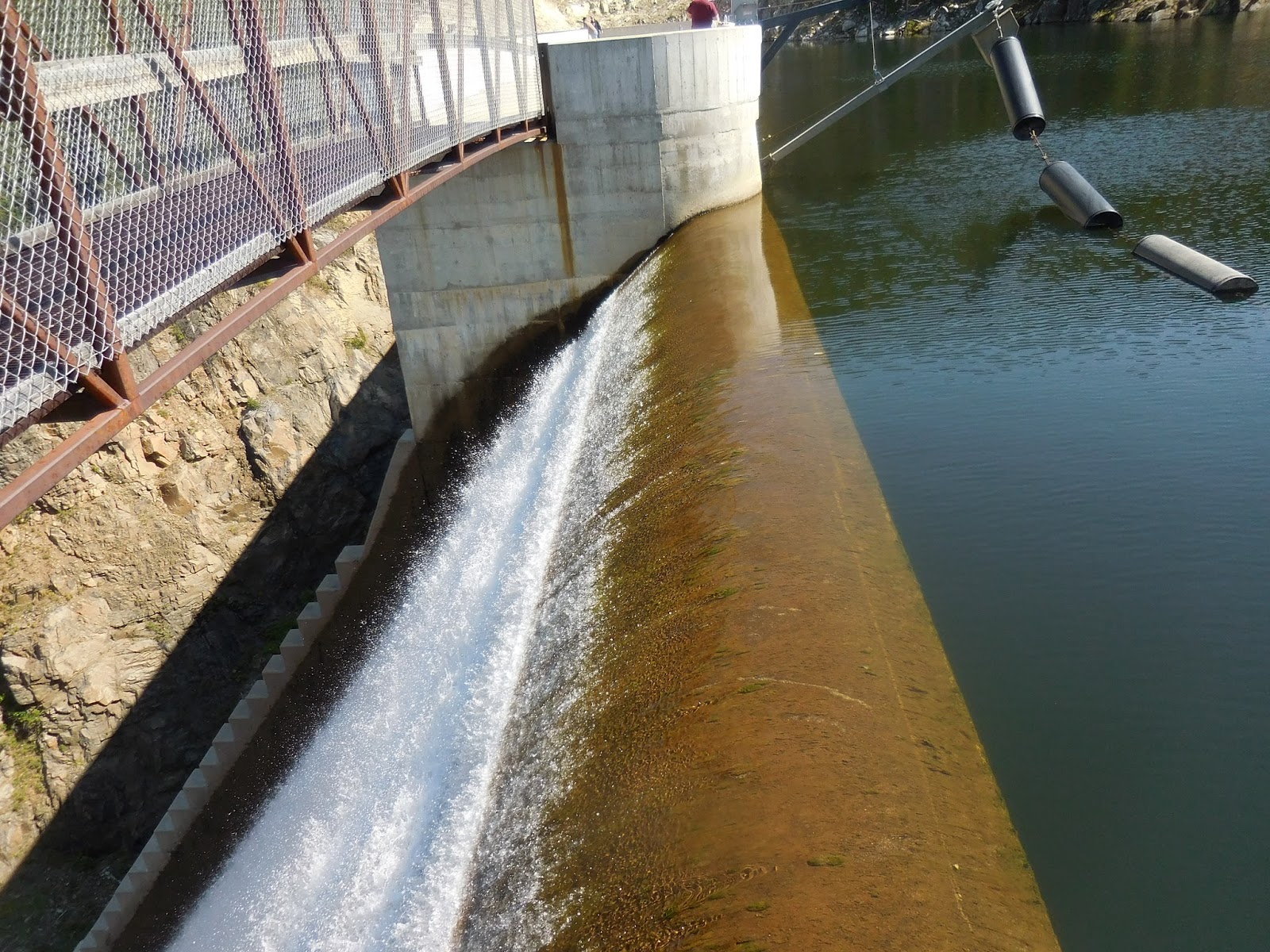 Living Our Dream Tie Hack Dam and Reservoir