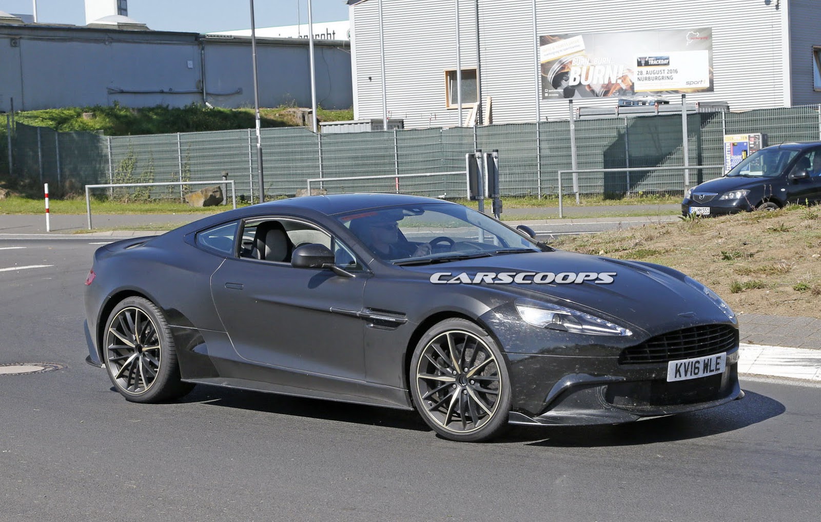 Aston Martin Spied Working On Final Vanquish S Model