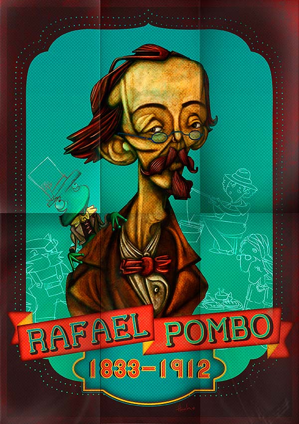 Rafael Pombo por Hache Holguín
