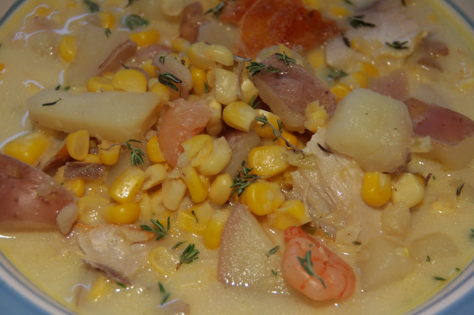 My Jamie Oliver Experiment Smoky Haddock Corn Chowder, Spiced Tiger
