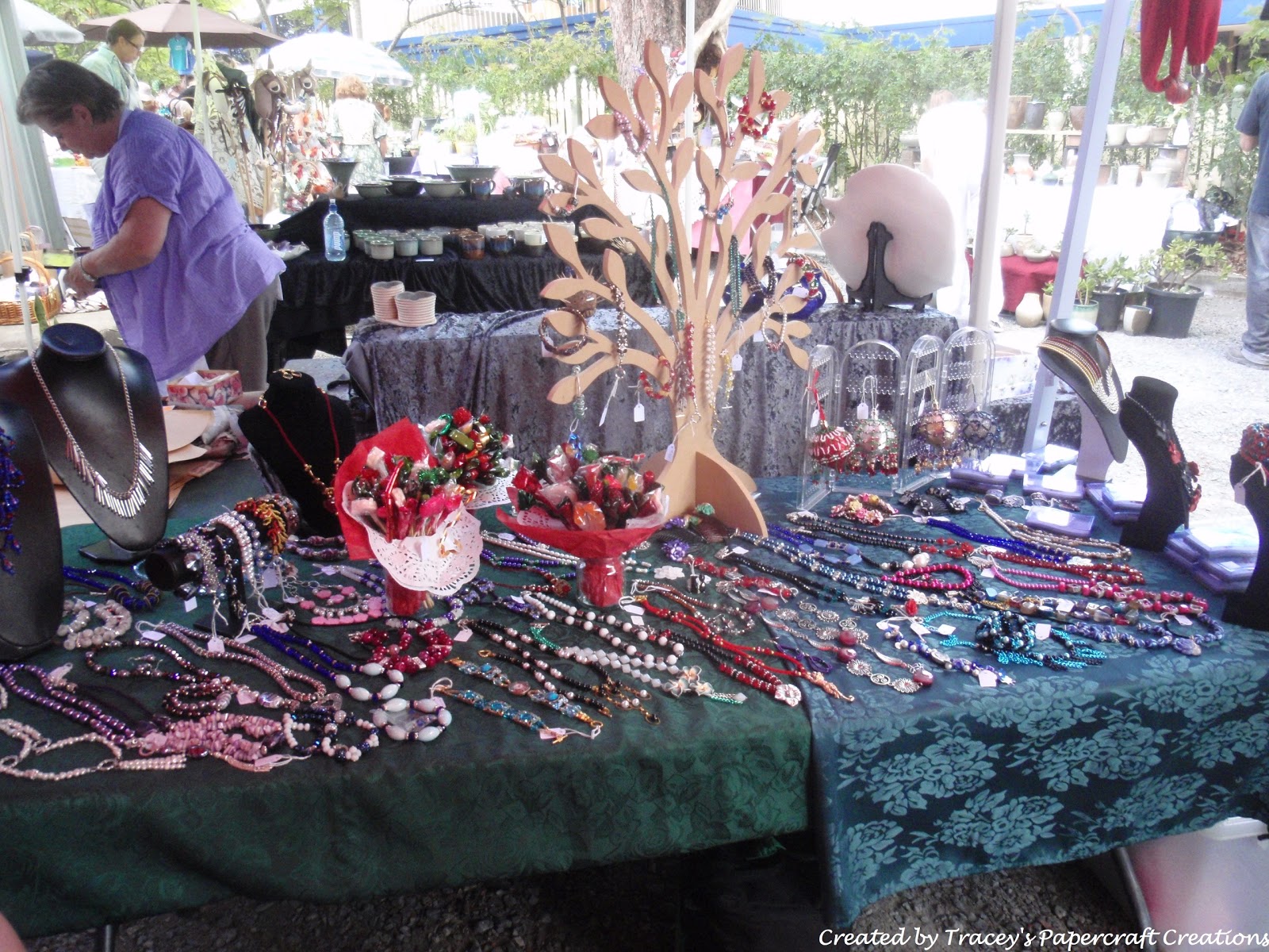 Tracey's Papercraft Creations Gold Coast Potters Association Market