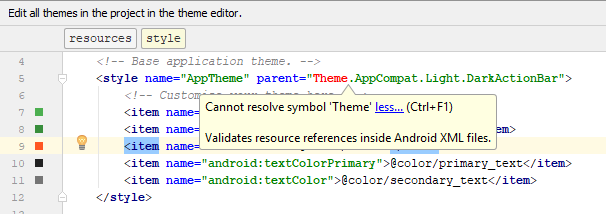cannot resolve symbol theme android studio cannot resolve symbol theme android studio