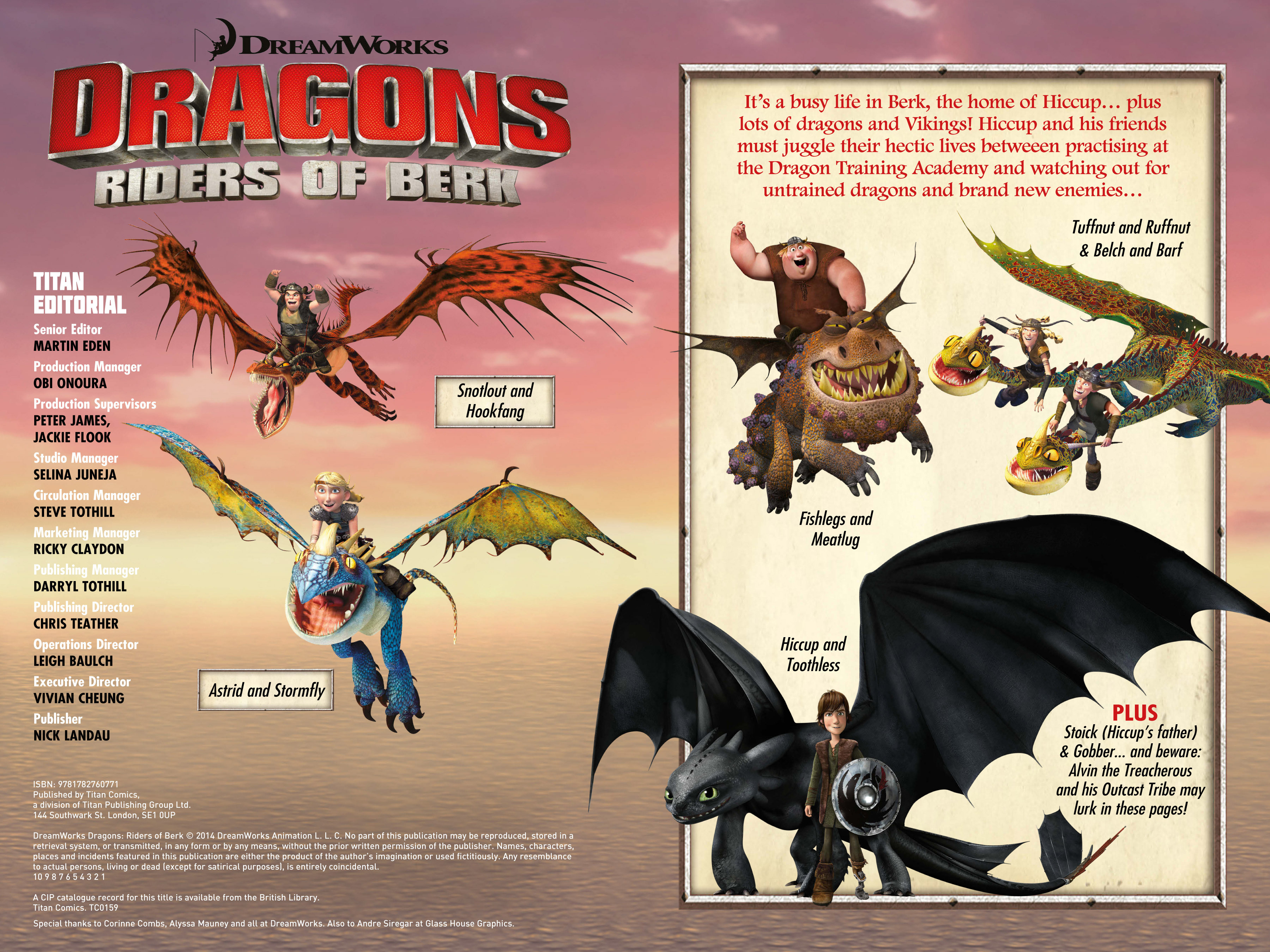 Read online DreamWorks Dragons: Riders of Berk comic -  Issue #2 - 5