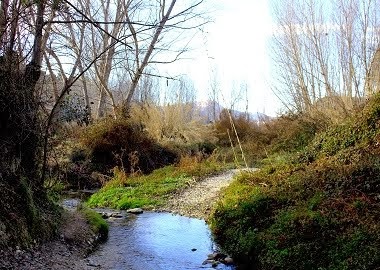 El riu de Penàguila, Frainos o Farinós.