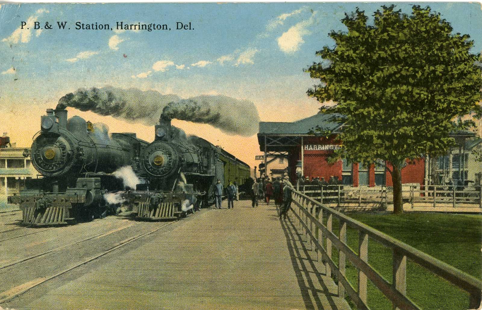 The National Railroad Postcard Museum Harrington, Delaware