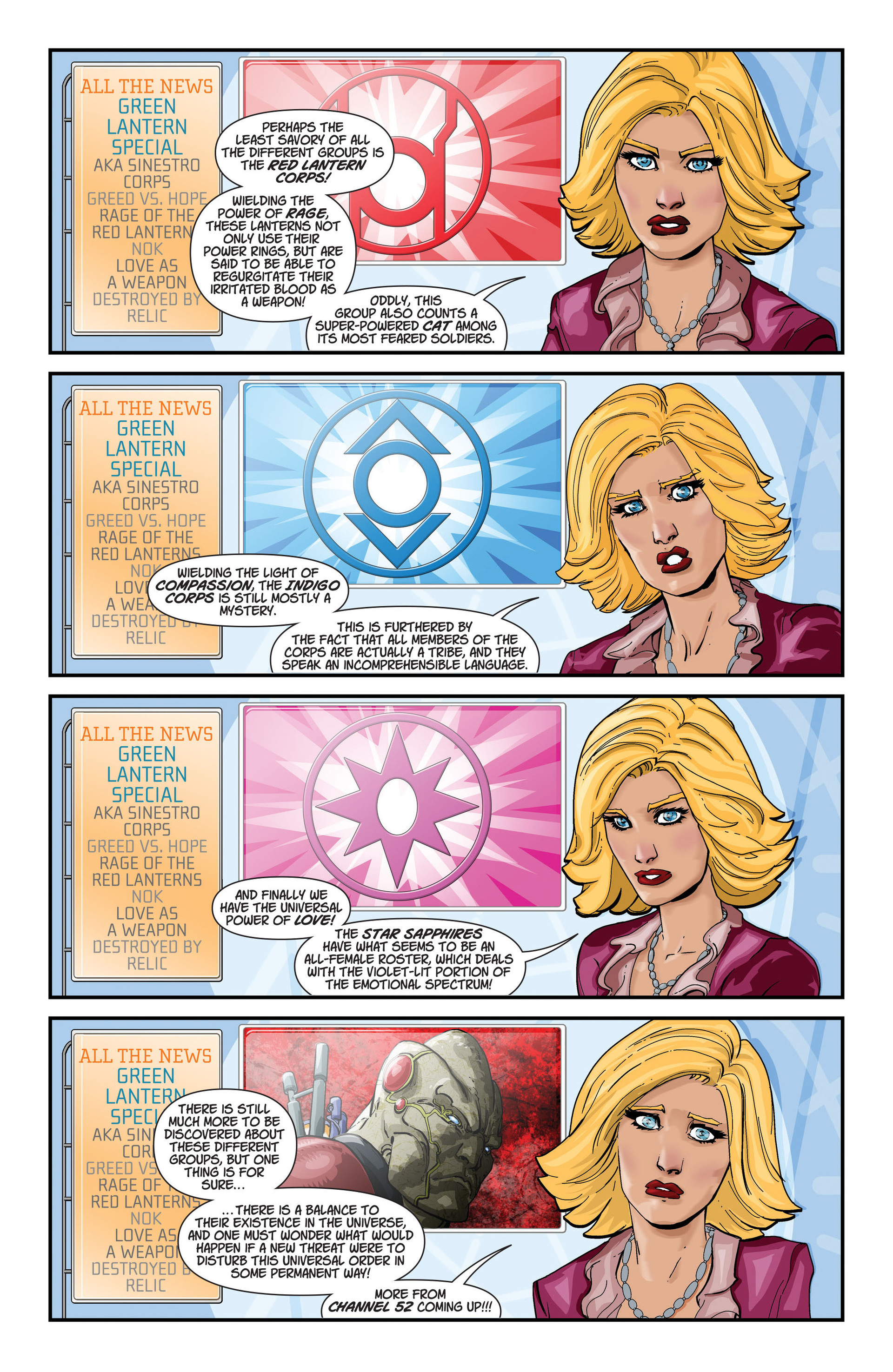 Read online Green Lantern (2011) comic -  Issue #21 - 23