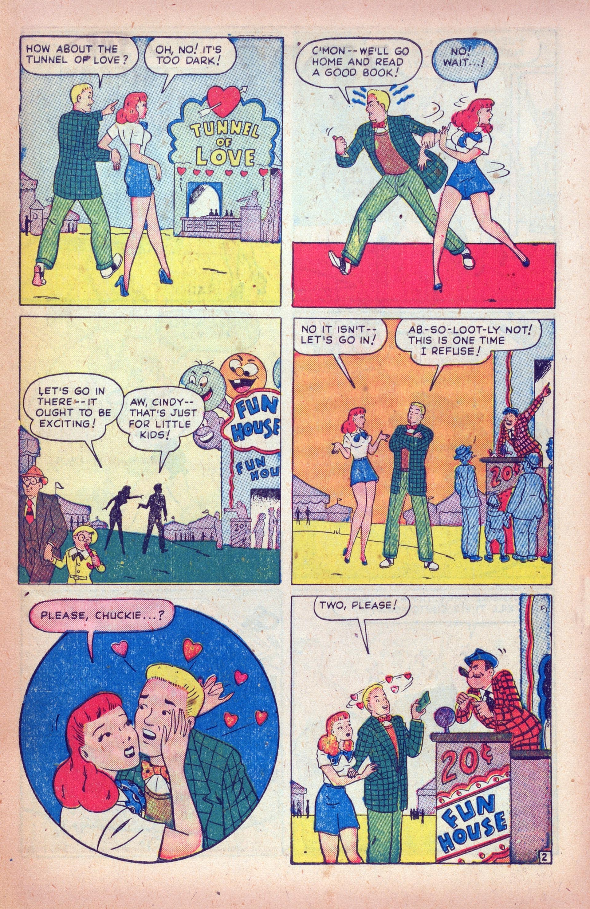 Read online Junior Miss (1947) comic -  Issue #35 - 38