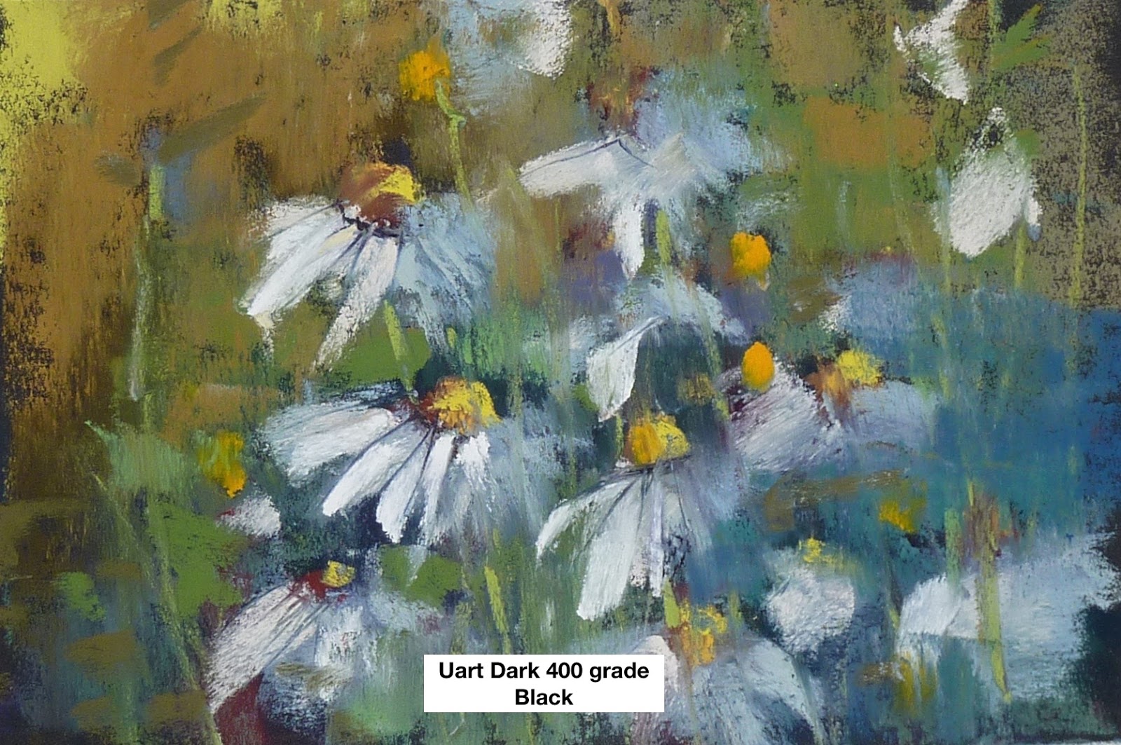 Painting My World: Revisiting my Review of Uart Dark Sanded Pastel Paper