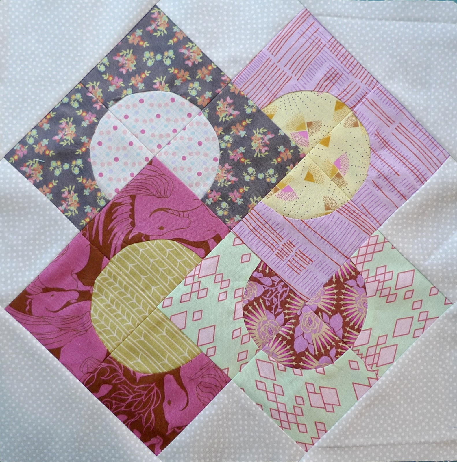 Sew Some Sunshine Delilah Quilt Block 3