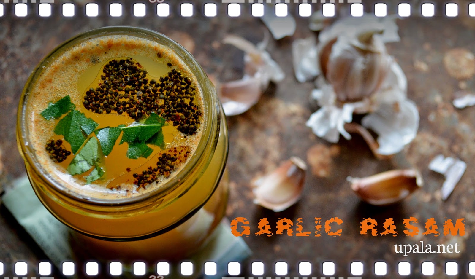 Upala: Garlic (Poondu) rasam