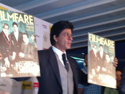 Shah Rukh Khan unveiled the special edition cover of Filmfare magazine