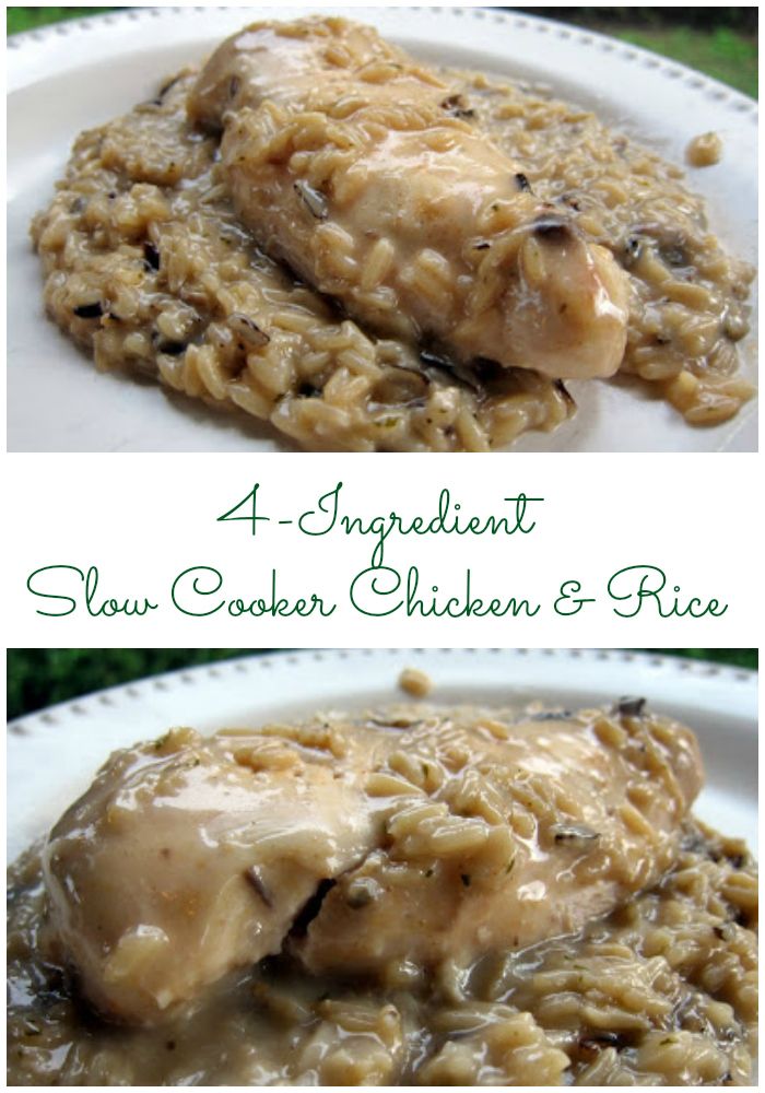 Slow Cooker Chicken & Rice Plain Chicken®