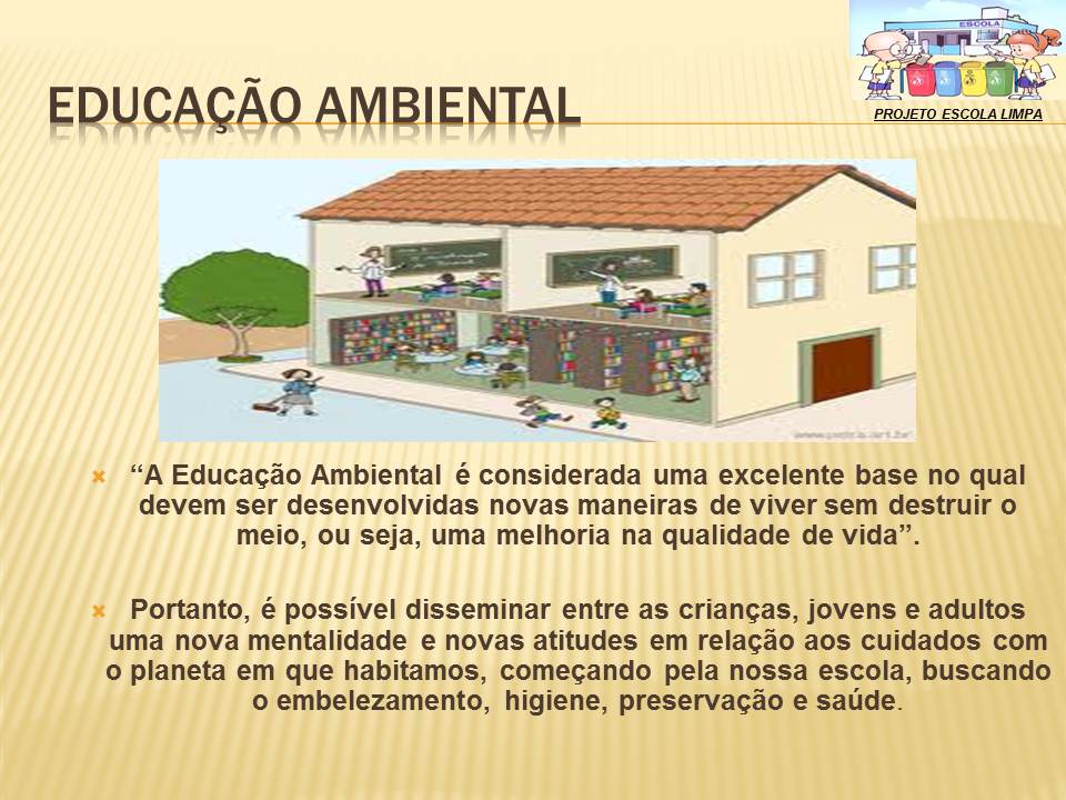 Escola Antônio Correia de Araújo: Palestra Projeto Escola Limpa