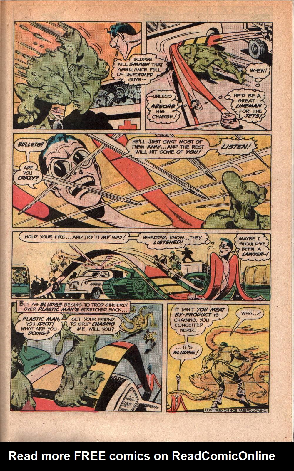 Read online Plastic Man (1976) comic -  Issue #14 - 21