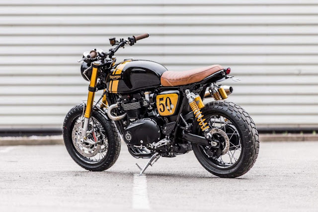 Triumph Thruxton R By Down & Out Cafe Racers Hell Kustom