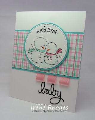Welcome Baby by Irene features Frozen Friends and Loveable Laundry by Newton's Nook Designs; #newtonsnook