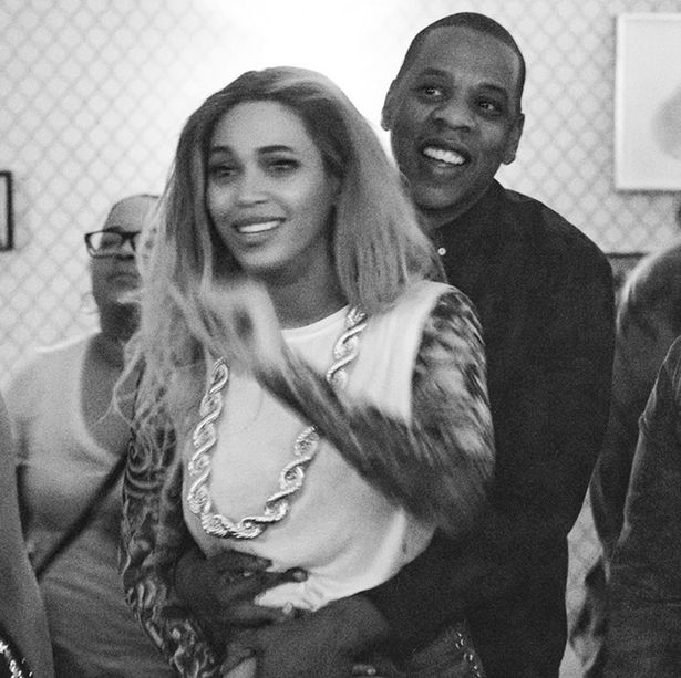 Beyonce releases backstage photos with her Husband from her Formation