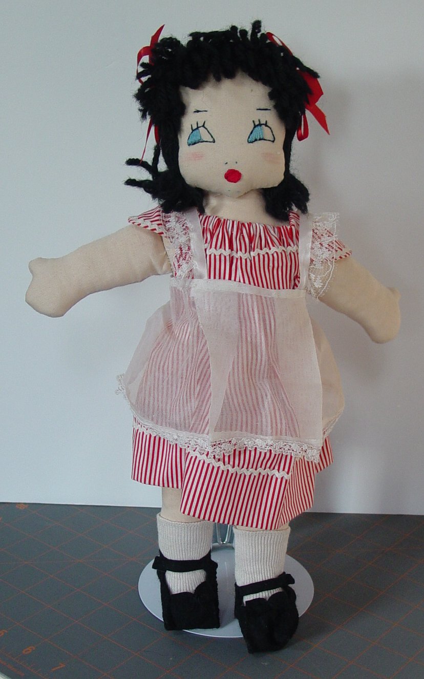 Vintage Cloth Doll Patterns Made to be Loved 6 dolls with outfits 1955