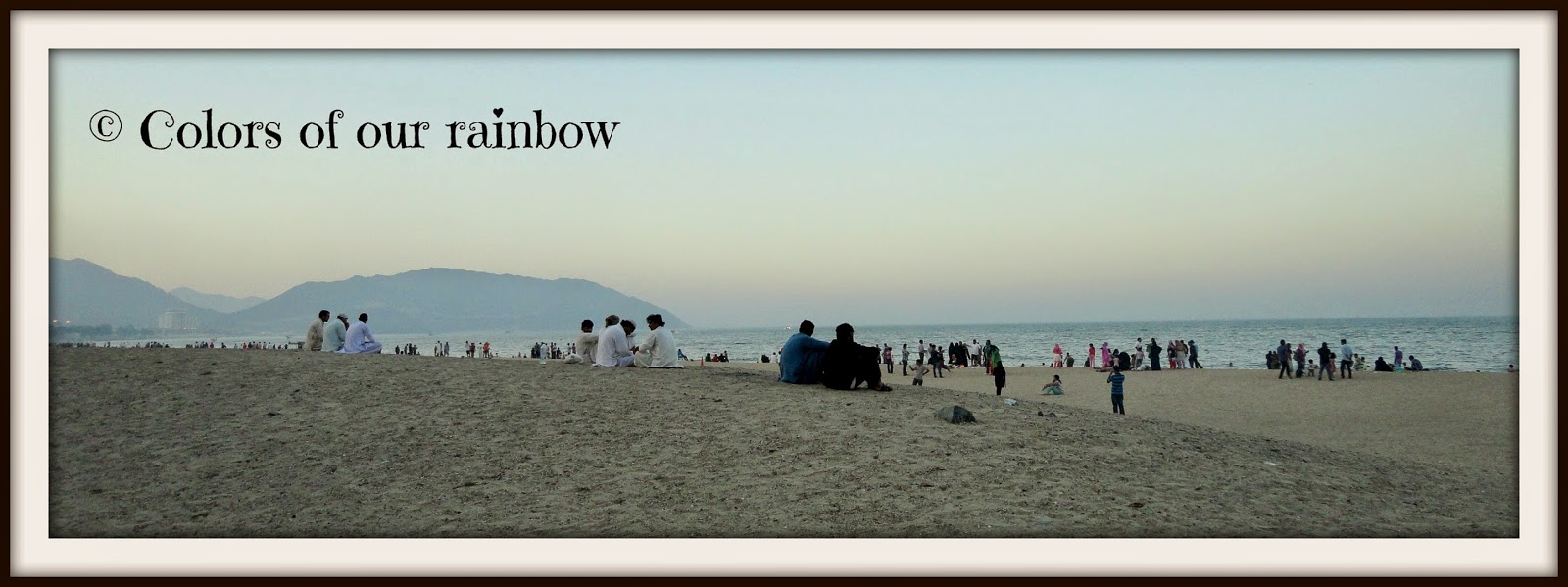 Khorfakkan beach @colorsofourrainbow.blogspot.ae