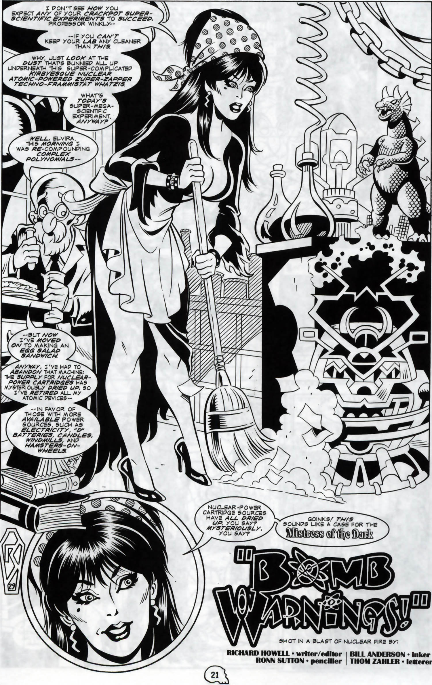Read online Elvira, Mistress of the Dark comic -  Issue #120 - 18