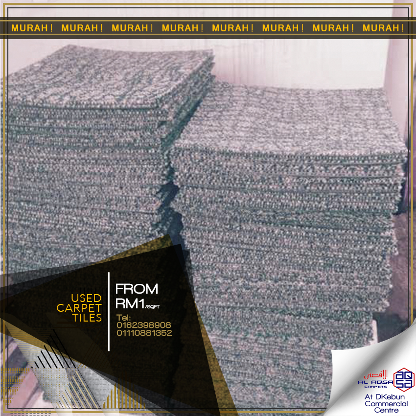 KEDAI KARPET MURAH / CHEAP OFFICE CARPET SHOP MALAYSIA USED CARPET