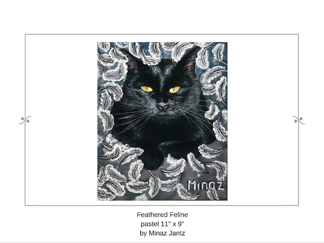 Feathered Feline by Minaz Jantz Feathered Feline by Minaz Jantz