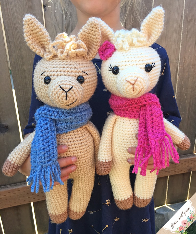 Crochet A Llama A Free CAL Grace and Yarn