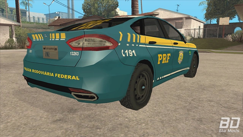  Ford Fusion PRF Lowpoly