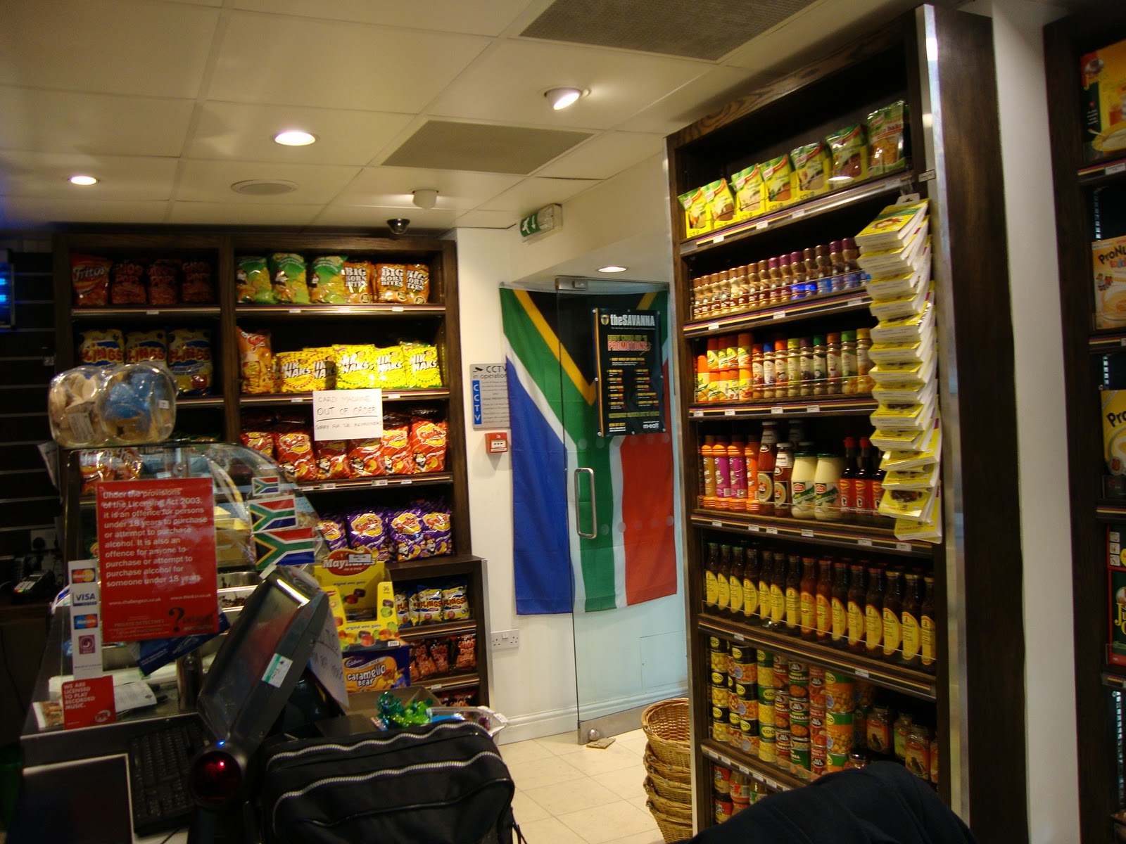 All things beautiful South African shop at the Victoria Station London