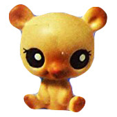 Littlest Pet Shop Walkables Bear (#2657) Pet