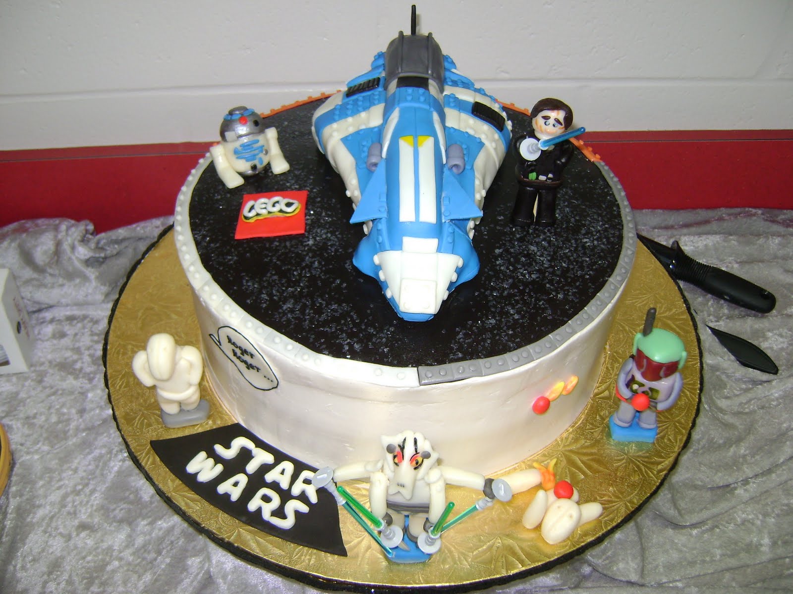 Achieving Baker's Bliss: Lego Star Wars Birthday Cake