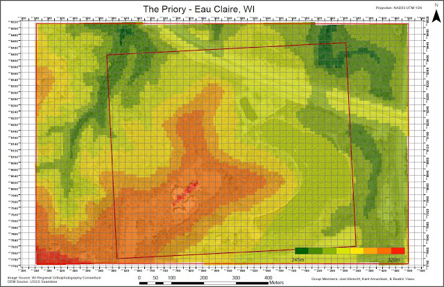 Geospatial Field Methods: Assignment 5: Creation of Topographic Map for ...