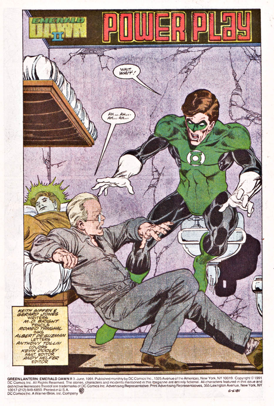 Read online Green Lantern: Emerald Dawn II comic -  Issue #3 - 2