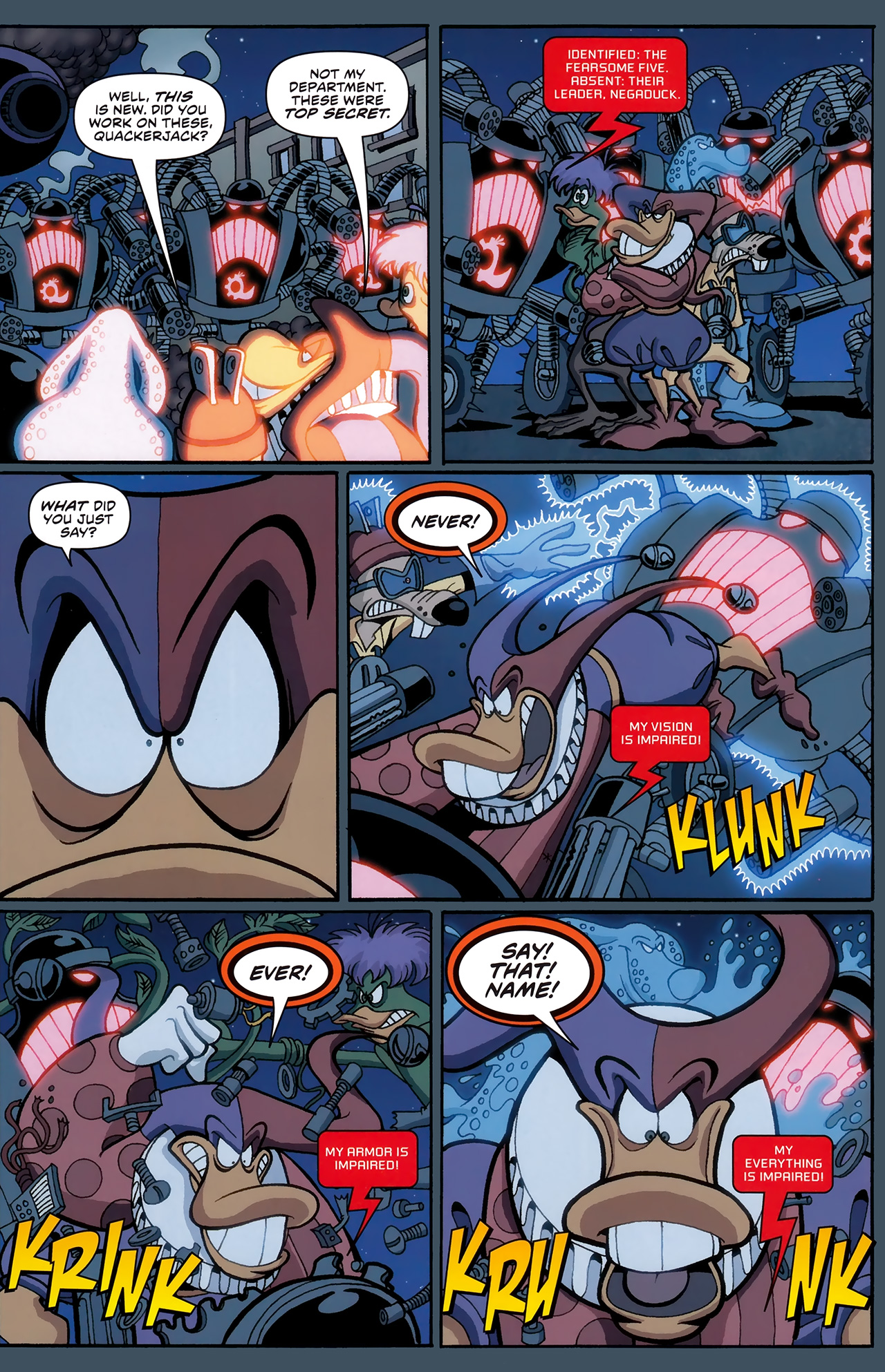 Read online Darkwing Duck comic -  Issue #2 - 14