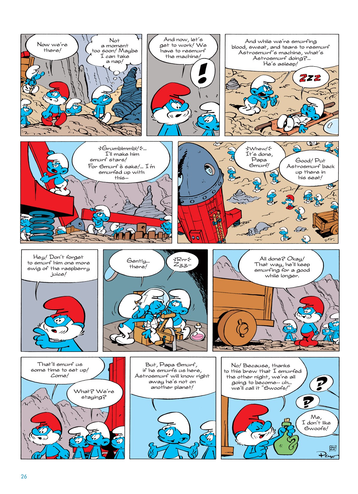 Read online The Smurfs comic -  Issue #7 - 26