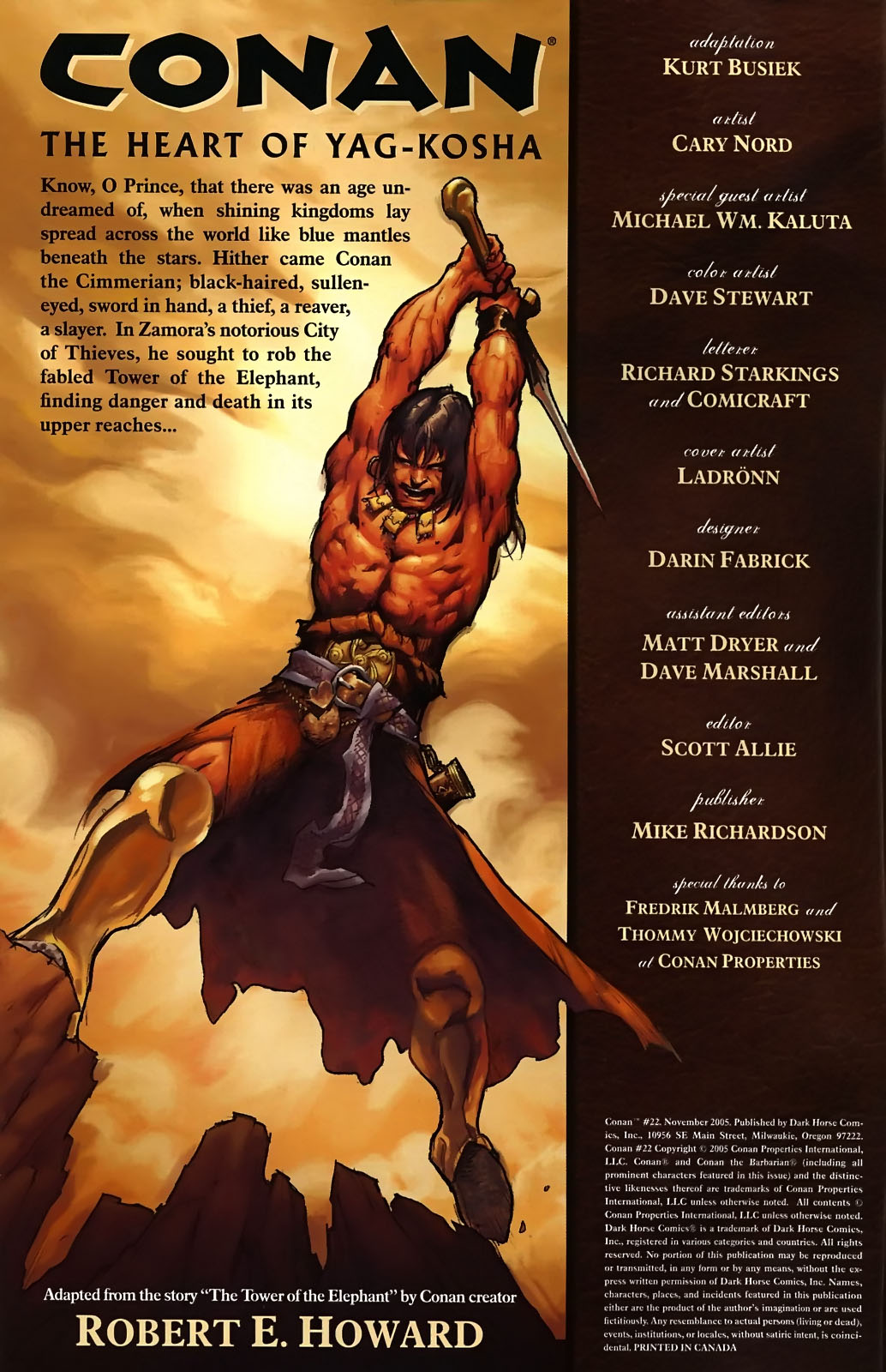 Read online Conan (2003) comic -  Issue #22 - 2